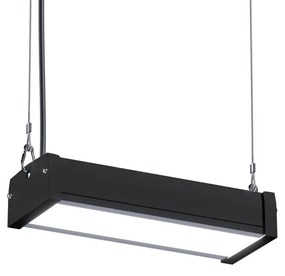Campana Lineare LED 50W 26cm Sospesa 5.500 lm con Osram chip LED Colore Bianco Freddo 6.000K