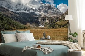 Carta da parati autoadesiva – Paesaggio montano maestoso