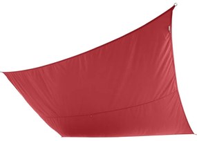 Vela ombreggiante rettangolare rosso 300 x 400 cm