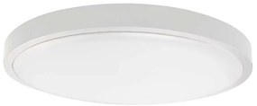Plafoniera LED bagno 24W 230V IP44 3000K Ø29 cm bianco