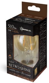 Bulbo lampadina LED calda E-27 230V 5W Edison 14459