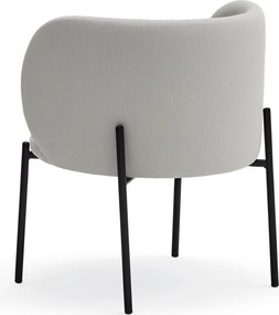 Poltrona grigio chiaro Mogi - Teulat