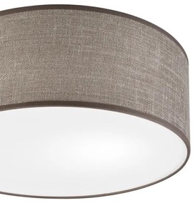 Plafoniera SIRJA 1xE27/15W/230V Ø 35 cm marrone