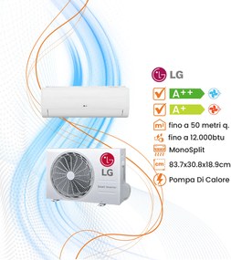 Climatizzatore LG Winner Inverter R-32, 12.000