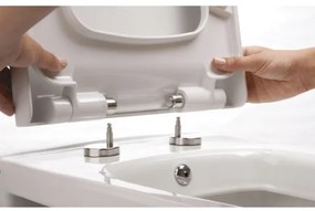 Bruckner - Sedile del water SoftClose FULDA SLIM bianco