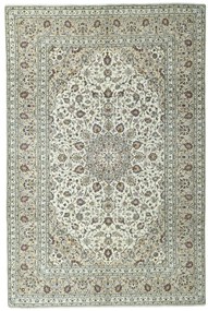 Kashan Tappeto 200 x 300 Beige (Iran) Annodato A Mano