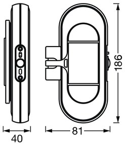 Ledvance - LED Illuminazione mobili con sensore MOBILE LED/1,2W/5V 500 mAh 4000K