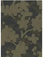 Little Greene Carta da parati Camellia - Charcoal