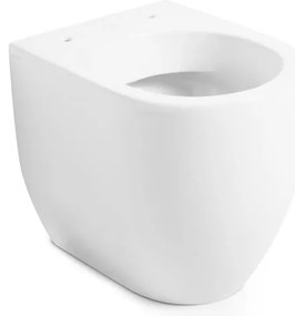 Vaso WC filomuro KERASAN flo, sedile escluso P 53 x L 37 x H 43 cm bianco