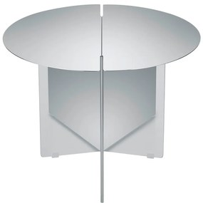 Tavolino rotondo in acciaio inox ø 50 cm Oru – Blomus