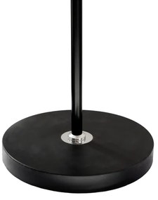 Lampada con piedistallo 1xE27/40W/230V nero