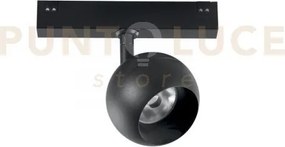 Faro davinci goal nero led 48v 10w 980lm 4000k 16,1x14,2x6,4cm