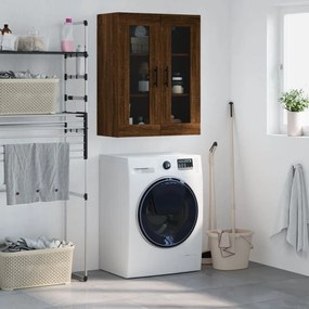 Mobile A Parete Rovere Marrone 69,5x34x90 Cm /