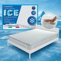 Topper memory matrimoniale Ice effetto rinfrescante
