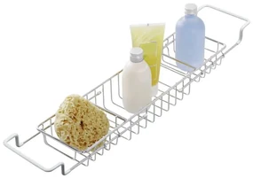 Organizzatore da bagno in acciaio inox Bringing, lunghezza 58,5 cm - Wenko