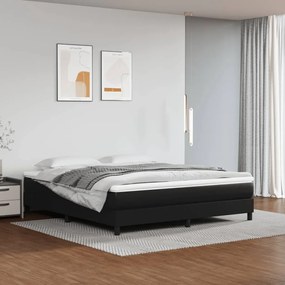 Giroletto Nero 160x200 Cm İn Similpelle /