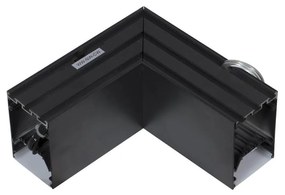 Angolo LED luminoso 8W per Lampade Lineari CCT Nero