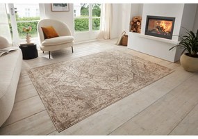 Tappeto beige/color crema 200x280 cm Terrain Designer Sand – Hanse Home