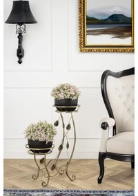 Portafiori 70x50 cm oro