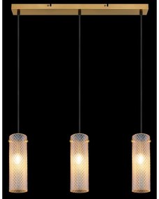 Globo 15775-3H - Lampadario a sospensione con filo KAROLO 3xE14/40W/230V