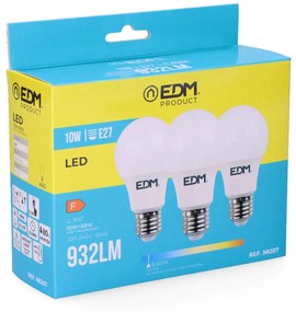 Lampadina LED EDM E27 10 W F 810 Lm (6400K)