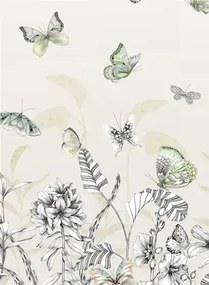 Designers Guild Carta da parati panoramica Papillons - Birch