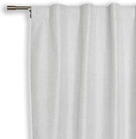 Tenda Night 00 bianco, passanti nascosti 140x300 cm