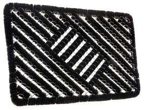 Stuoia di cocco 45x75 cm Coco Black - Hanse Home