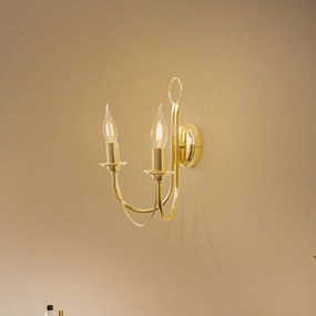 Euluna Applique Retro, 2 luci, oro