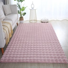 Tappeto lavabile rosa chiaro 80x150 cm Ambiance - Ayyildiz Carpets