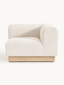 Modulo angolare in teddy bouclé Natalie