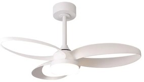 Ventilatore da soffitto Infinity bianco, Ø 92.6 cm, CCT, dimmerabile, MANTRA IP20