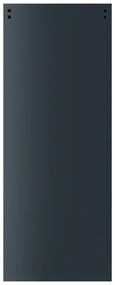 Anta per porta scorrevole esterno muro Fumè satin in vetro, L 86 x H 215 cm spessore 10 mm, apertura sinistra, fumé