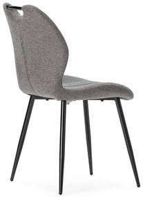 Set di 4 sedie da pranzo grigie Muli - Marckeric