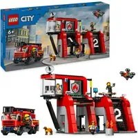 Caserma dei pompieri e autopompa Lego City