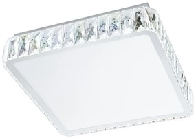 Eglo 95542 - Plafoniera di cristallo dimmerabile TELLUGIO-S LED/24W/230V
