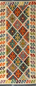 Kilim Tappeto 90x200 (Afghanistan)