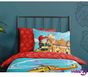 Good Morning Copripiumino per Bambini Fire 140x200/220 cm