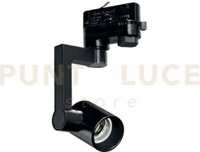 Proiettore binario express nero 1 luce attacco e27 10x14cm