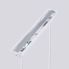 Sollux SL.1536 - Lampadario a sospensione con filo KARBON 2xGU10/10W/230V bianco