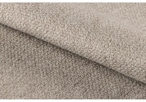 Sedia da pranzo beige in imbottito con braccioli Dora – Actona