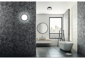 Kanlux 33341 – Plafoniera LED da esterno con sensore BENO LED/24W/230V 4000K Antracite IP54