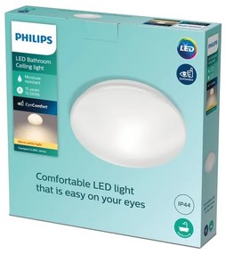 Philips - Plafoniera LED da bagno CANOPUS LED/17W/230V IP44