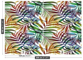 Carta da parati Foglie di palma 104x70 cm