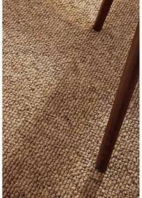 Tappeto in marrone chiaro lavabile 80x150 cm Rocco Caramel – Elle Decoration