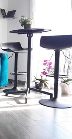 IAGO - sgabello alto in acciaio