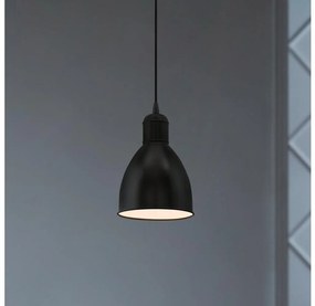 Eglo 49464 - Lampadario PRIDDY 1xE27/60W/230V