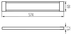 Kanlux 38121 - Illuminazione LED dimmerabile DAXA LED/9W/24V 3000/4000/5500K
