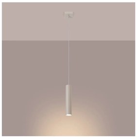 Lampadario color crema ø 8 cm Castro – Sollux