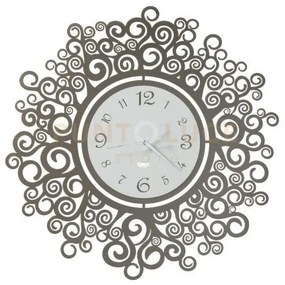 Orologio rotondo dal design originale fonte della vita bronzo e bia...